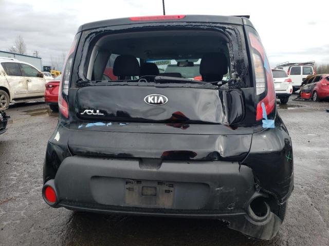 KNDJN2A21G7390691 - 2016 KIA SOUL BLACK photo 6