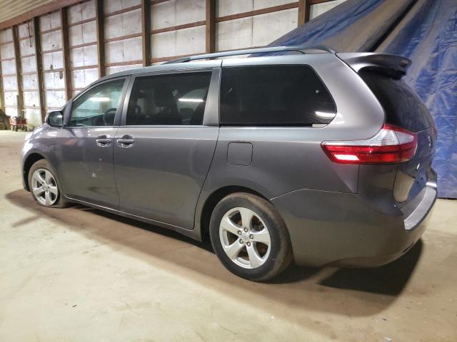 5TDKK3DC2FS617284 - 2015 TOYOTA SIENNA LE GRAY photo 2