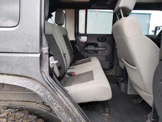 1J4BA3H19AL131300 - 2010 JEEP WRANGLER U SPORT ნაცრისფერი ფოტო 11