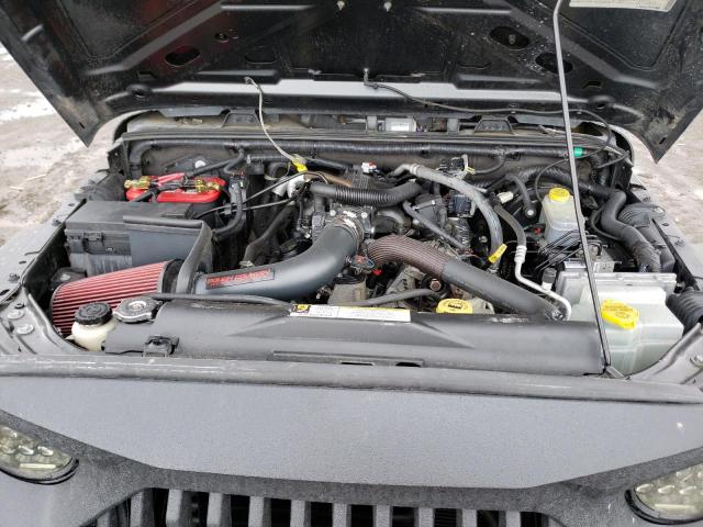 1J4BA3H19AL131300 - 2010 JEEP WRANGLER U SPORT ნაცრისფერი ფოტო 12