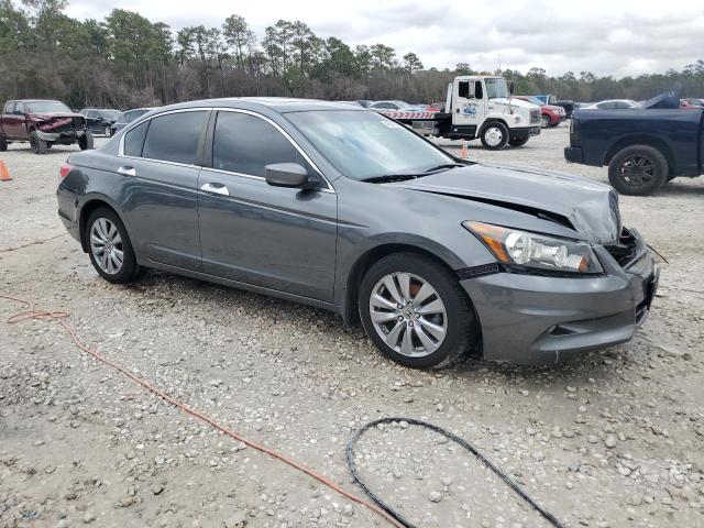 1HGCP3F80CA029571 - 2012 HONDA ACCORD EXL GRAY photo 4
