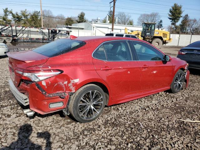 4T1B11HK0KU284741 - 2019 TOYOTA CAMRY L RED photo 3