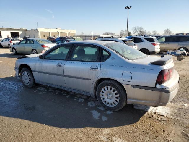 2G1WF55E329154021 - 2002 CHEVROLET IMPALA SILVER photo 2