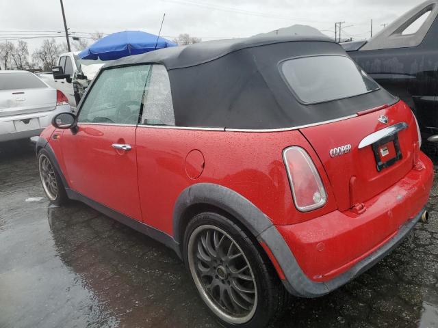 WMWRF33515TG13250 - 2005 MINI COOPER RED photo 2