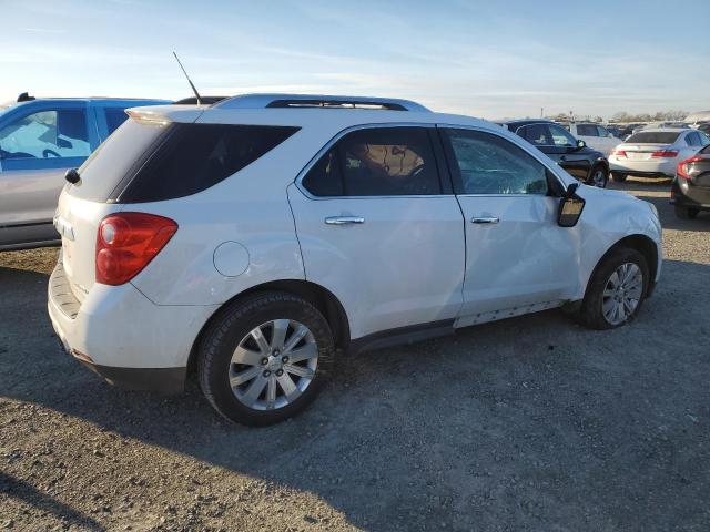 2CNALFEC7B6205161 - 2011 CHEVROLET EQUINOX LTZ WHITE photo 3