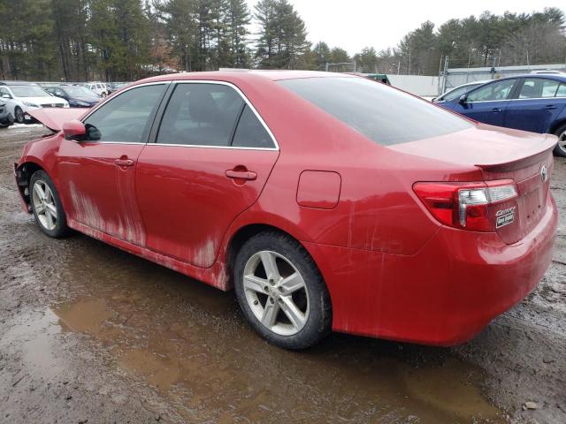 4T1BF1FKXCU577231 - 2012 TOYOTA CAMRY BASE RED photo 2