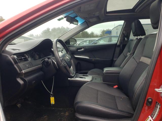 4T1BF1FKXCU577231 - 2012 TOYOTA CAMRY BASE RED photo 7