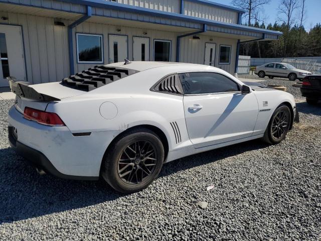 2G1FD1E37F9302044 - 2015 CHEVROLET CAMARO LT WHITE photo 3