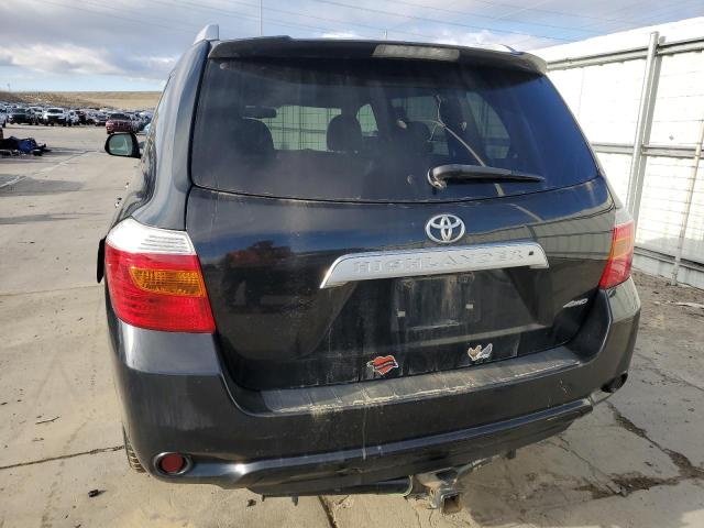 5TDDK3EH2AS021359 - 2010 TOYOTA HIGHLANDER LIMITED BLACK photo 6