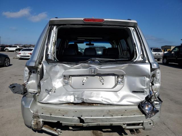 5FNYF18578B034473 - 2008 HONDA PILOT EXL SILVER photo 6