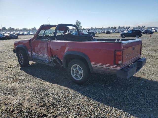 1B7FL69X8KS106580 - 1989 DODGE DAKOTA SPORT RED photo 2