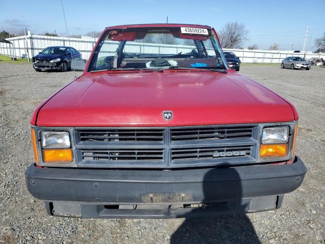 1B7FL69X8KS106580 - 1989 DODGE DAKOTA SPORT RED photo 5