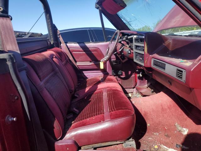 1B7FL69X8KS106580 - 1989 DODGE DAKOTA SPORT RED photo 7