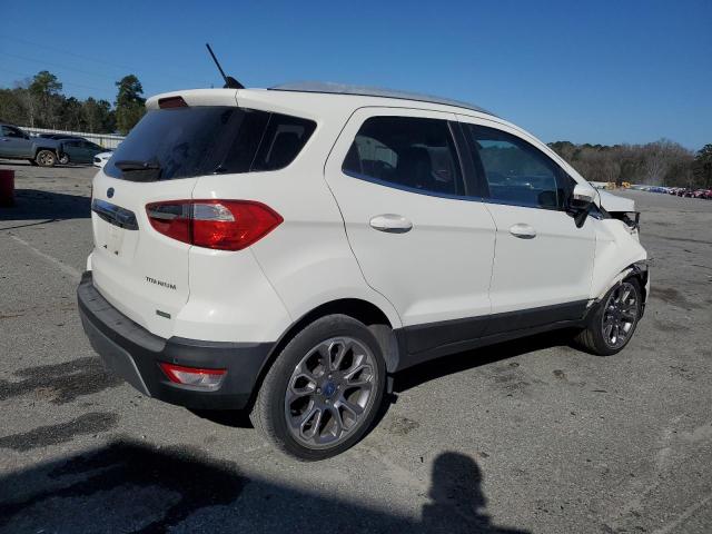 MAJ3P1VE0JC194036 - 2018 FORD ECOSPORT TITANIUM WHITE photo 3