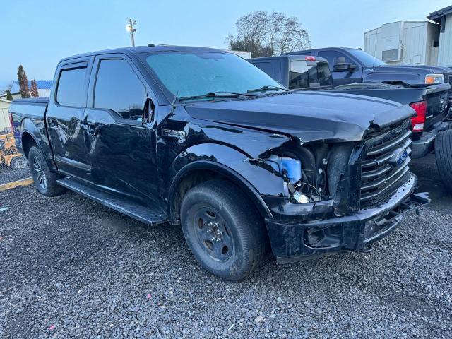 1FTEW1EF2HFC14231 - 2017 FORD F150 SUPERCREW BLACK photo 2