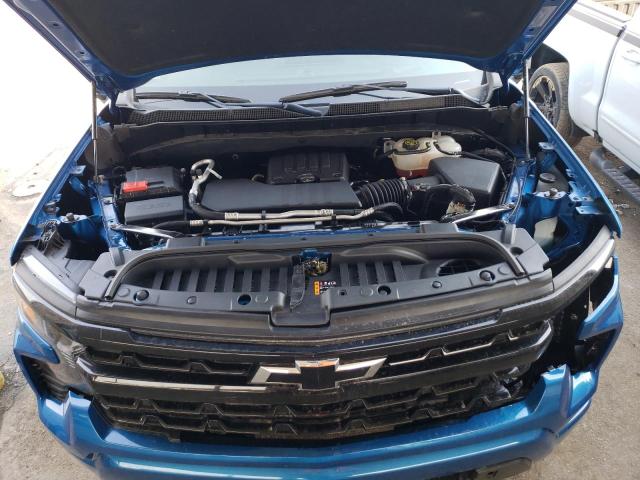 1GCPDBEK3NZ600796 - 2022 CHEVROLET SILVERADO K1500 CUSTOM BLUE photo 11