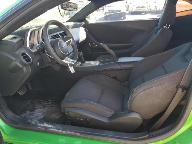 2G1FB1ED8B9133046 - 2011 CHEVROLET CAMARO LT GREEN photo 7