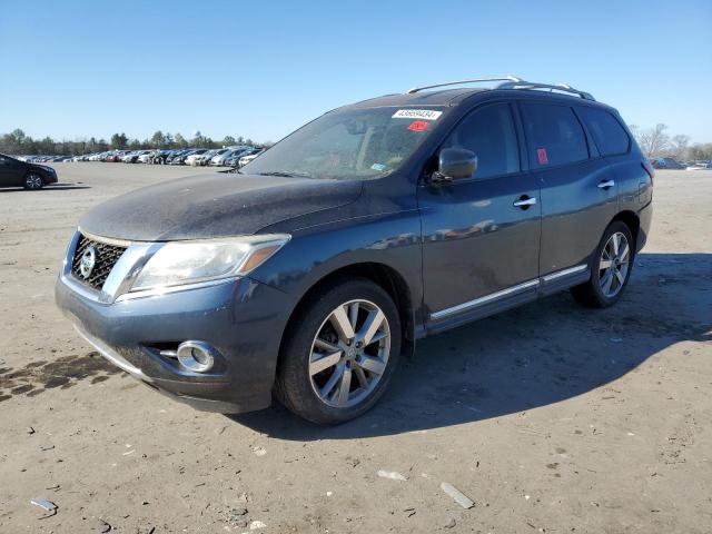 5N1AR2MM0DC656539 - 2013 NISSAN PATHFINDER S CHARCOAL photo 1