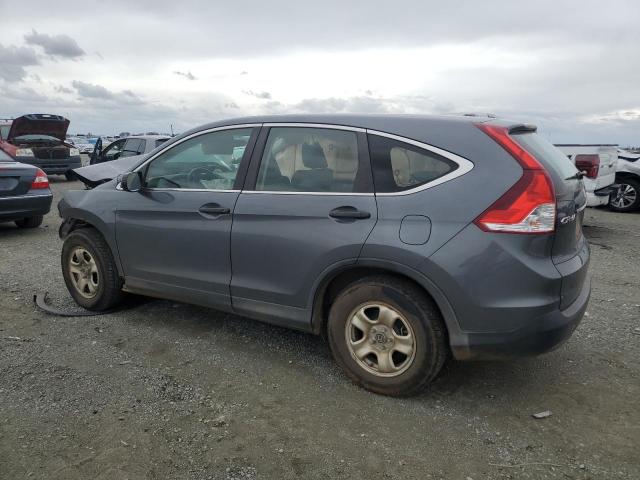 2HKRM4H35DH626735 - 2013 HONDA CR-V LX GRAY photo 2