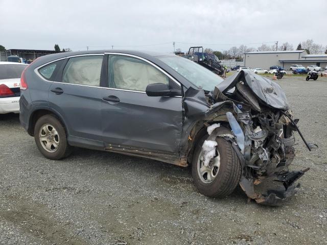 2HKRM4H35DH626735 - 2013 HONDA CR-V LX GRAY photo 4