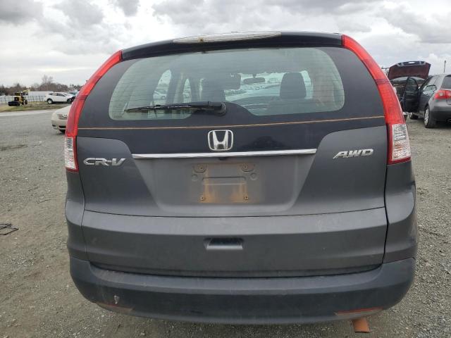 2HKRM4H35DH626735 - 2013 HONDA CR-V LX GRAY photo 6