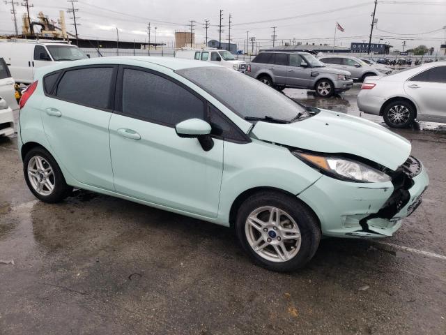 3FADP4EJ1HM102587 - 2017 FORD FIESTA SE TURQUOISE photo 4
