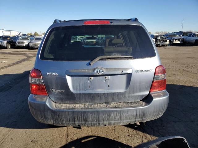 JTEEP21A060161912 - 2006 TOYOTA HIGHLANDER LIMITED BLUE photo 6