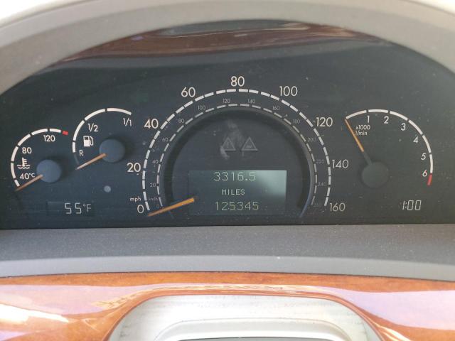 WDBNG83J46A479769 - 2006 MERCEDES-BENZ S 430 4MATIC SILVER photo 9