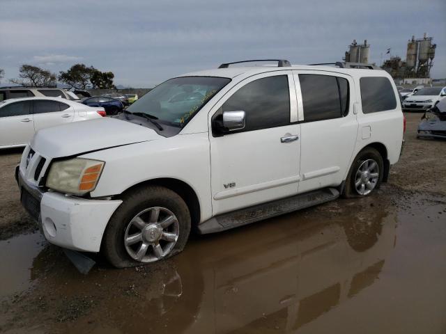 5N1AA08A26N721037 - 2006 NISSAN ARMADA SE WHITE photo 1