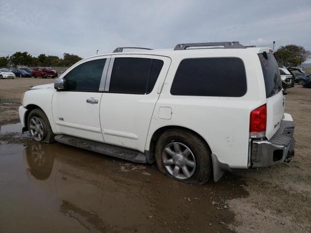 5N1AA08A26N721037 - 2006 NISSAN ARMADA SE WHITE photo 2