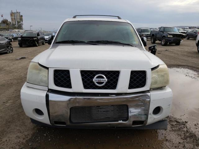 5N1AA08A26N721037 - 2006 NISSAN ARMADA SE WHITE photo 5