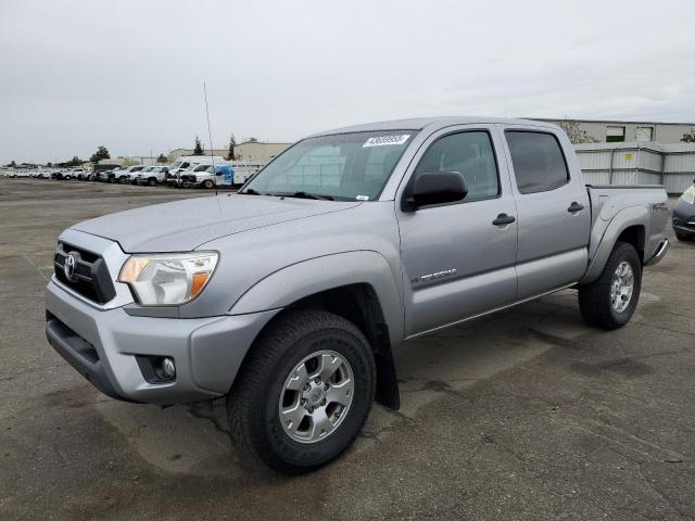 5TFJU4GNXFX074298 - 2015 TOYOTA TACOMA DOUBLE CAB PRERUNNER GRAY photo 1