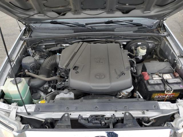 5TFJU4GNXFX074298 - 2015 TOYOTA TACOMA DOUBLE CAB PRERUNNER GRAY photo 11