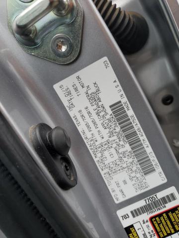 5TFJU4GNXFX074298 - 2015 TOYOTA TACOMA DOUBLE CAB PRERUNNER GRAY photo 12