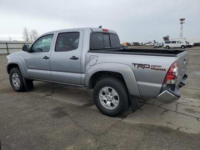 5TFJU4GNXFX074298 - 2015 TOYOTA TACOMA DOUBLE CAB PRERUNNER GRAY photo 2