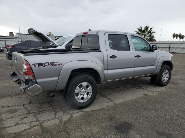 5TFJU4GNXFX074298 - 2015 TOYOTA TACOMA DOUBLE CAB PRERUNNER GRAY photo 3