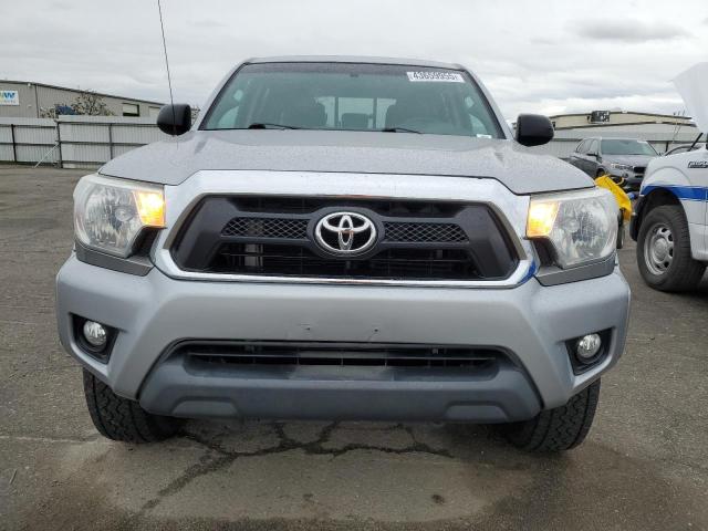 5TFJU4GNXFX074298 - 2015 TOYOTA TACOMA DOUBLE CAB PRERUNNER GRAY photo 5