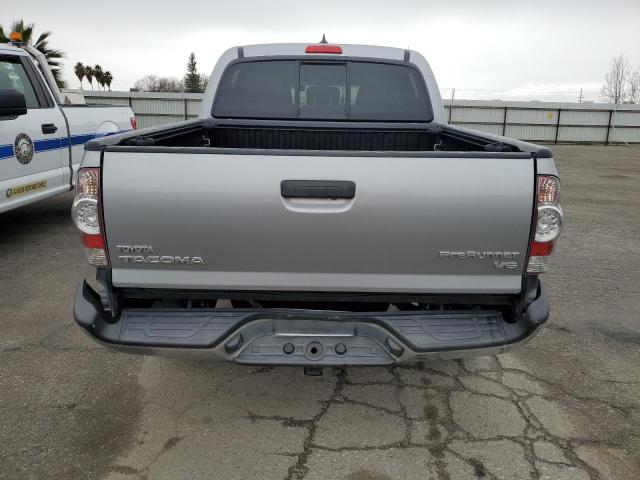 5TFJU4GNXFX074298 - 2015 TOYOTA TACOMA DOUBLE CAB PRERUNNER GRAY photo 6
