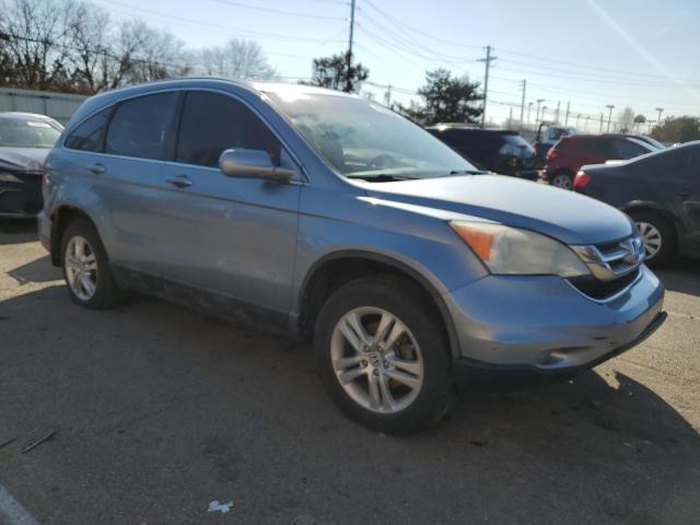 5J6RE3H72AL008770 - 2010 HONDA CR-V EXL BLUE photo 4