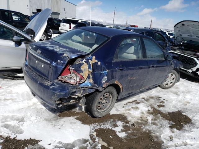 KNAFE122775438928 - 2007 KIA SPECTRA EX BLUE photo 3