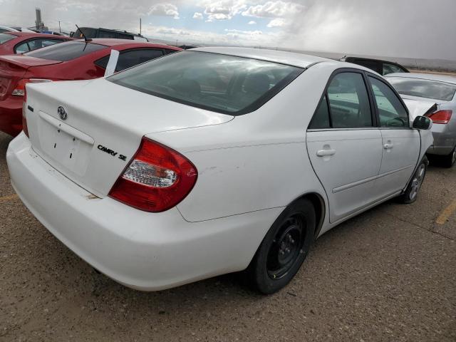 4T1BE32K14U268916 - 2004 TOYOTA CAMRY LE WHITE photo 3