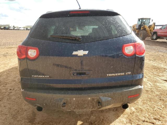 1GNLRHED7AS115429 - 2010 CHEVROLET TRAVERSE LTZ BLUE photo 6