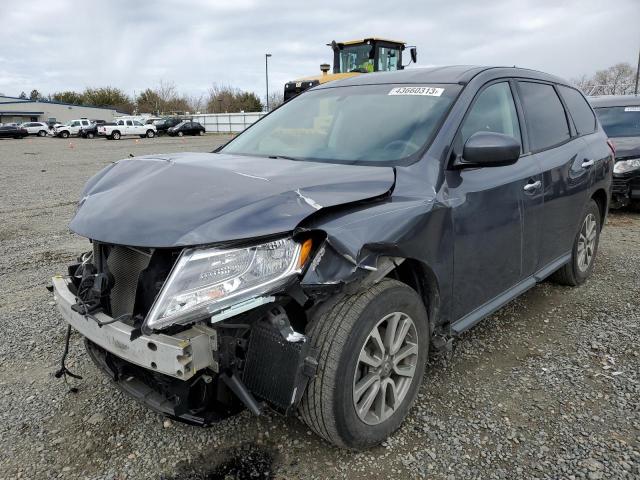 5N1AR2MM8DC638581 - 2013 NISSAN PATHFINDER S 灰色 照片 1