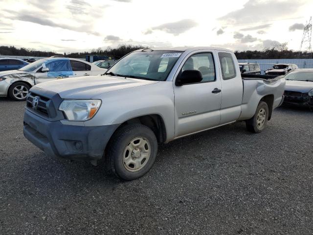 5TFTX4CN8DX023594 - 2013 TOYOTA TACOMA ACCESS CAB ვერცხლისფერი ფოტო 1