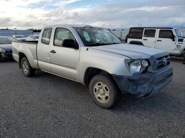 5TFTX4CN8DX023594 - 2013 TOYOTA TACOMA ACCESS CAB ვერცხლისფერი ფოტო 4