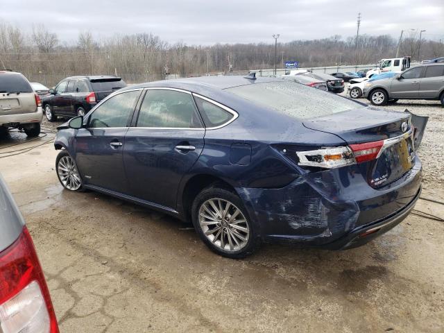 4T1BD1EB0GU052708 - 2016 TOYOTA AVALON HYBRID BLUE photo 2