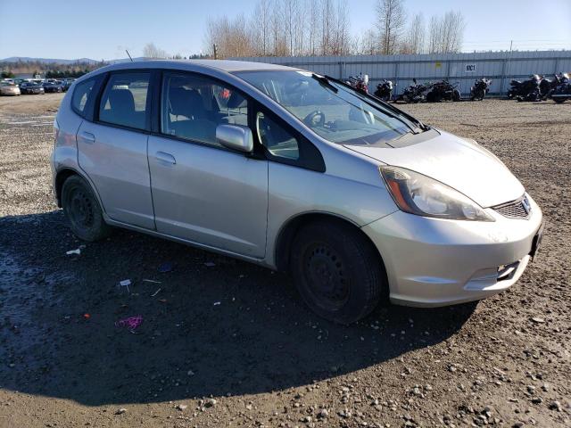 JHMGE8H36CC001314 - 2012 HONDA FIT SILVER photo 4