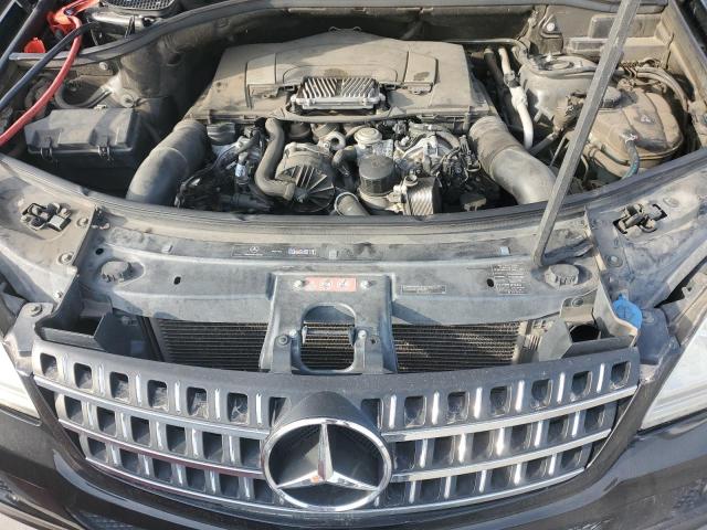 4JGBB86EX8A389848 - 2008 MERCEDES-BENZ ML 350 BLACK photo 12