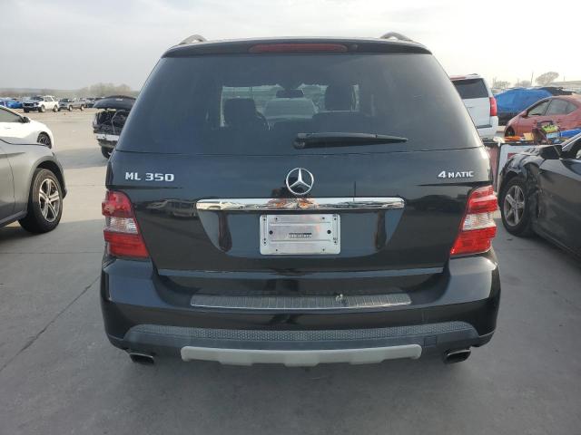 4JGBB86EX8A389848 - 2008 MERCEDES-BENZ ML 350 BLACK photo 6