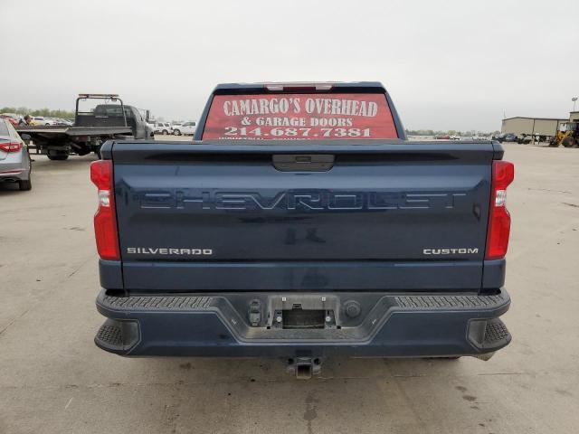 3GCPWBEH1LG140629 - 2020 CHEVROLET SILVERADO C1500 CUSTOM BLUE photo 6